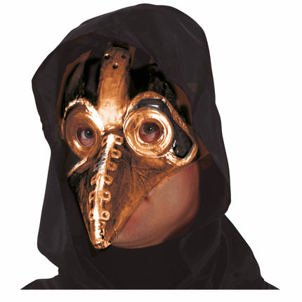 Maschera di Halloween in bronzo