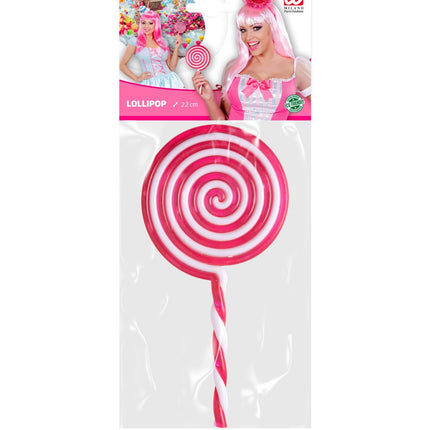 Lecca-lecca rosa e bianco