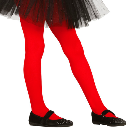 Collant rosso bambino 5-9 anni