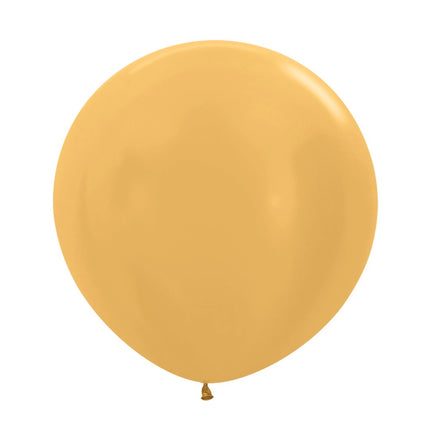 Palloncini Oro Metallico 61cm 10pz