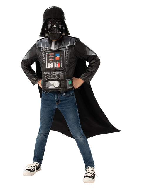 Tuta di Darth Vader per bambino Deluxe