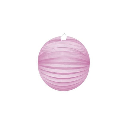 Lampione rosa 25 cm