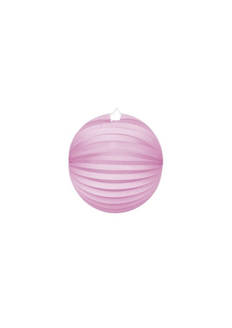 Lampione rosa 25 cm