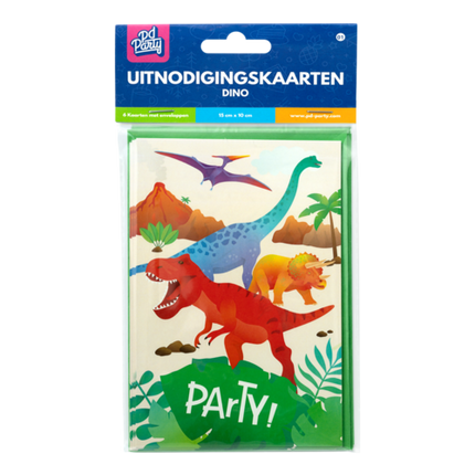 Inviti Dino 6 pezzi
