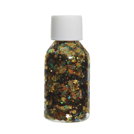 Gel glitterato oro