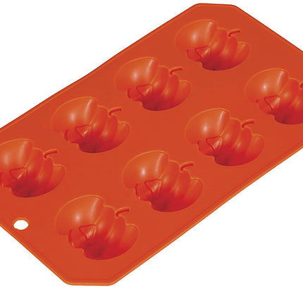 Stampo per ghiaccio Halloween Zucche 22cm 8 pezzi