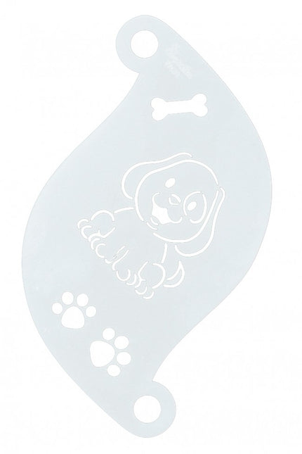 Modello di trucco per cani