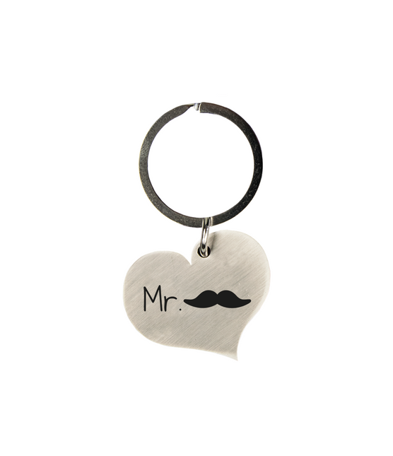 Portachiavi Mr Mustache 10 cm