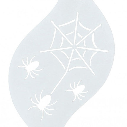 Modello di make up bianco Spider
