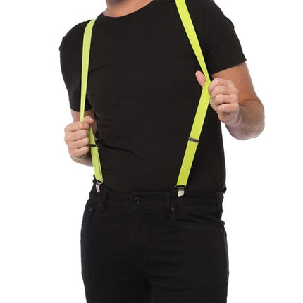 Bretelle giallo neon