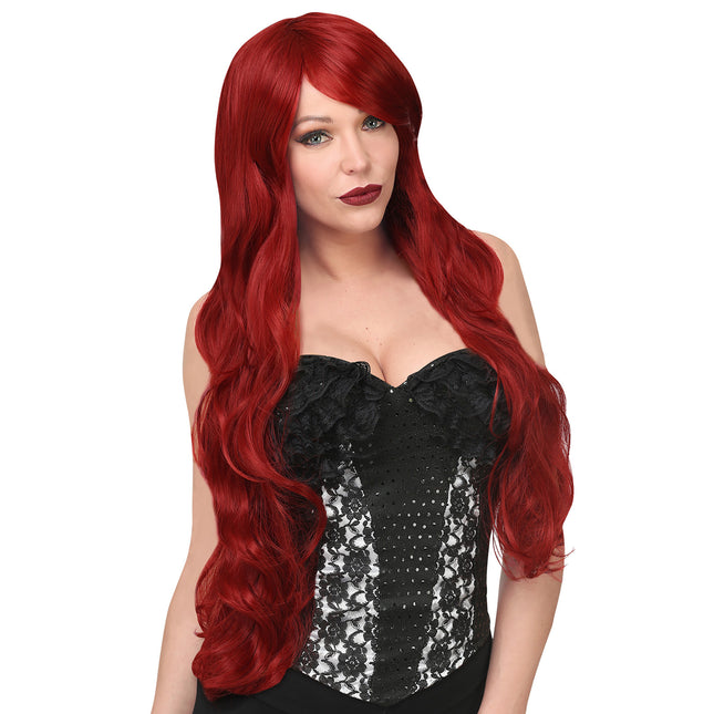 Parrucca rossa cosplay
