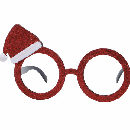 Occhiali di Natale Cappello di Babbo Natale