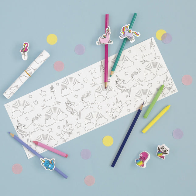 Set da colorare Unicorno 3 pezzi