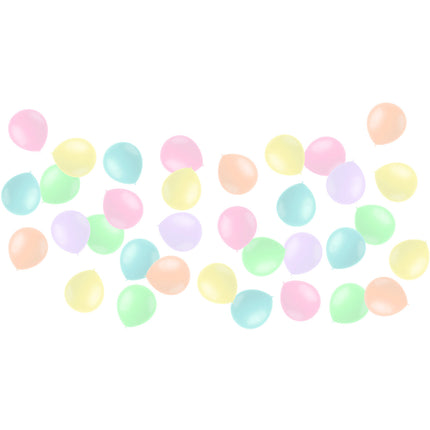 Palloncini colorati pastello 13cm 50pz