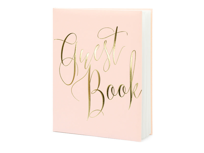 Libro degli ospiti rosa 24,5 cm