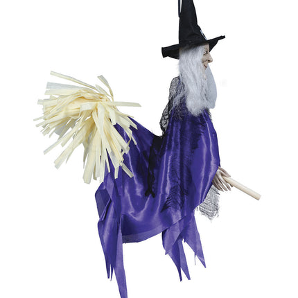 Decorazione appesa di Halloween Strega 60 cm