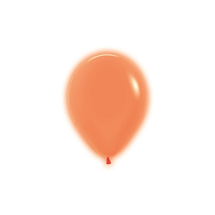 Palloncini arancione neon 12cm 50pz