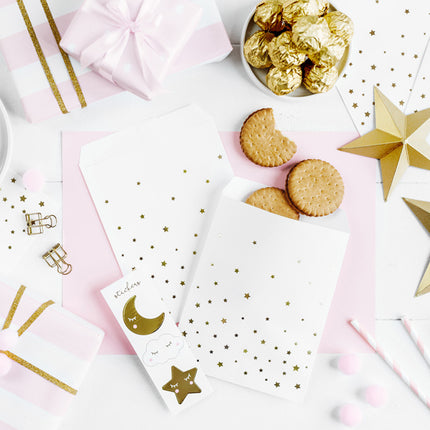 Sacchetti per feste Little Star 14cm 6pz