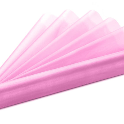 Tessuto Organza Rosa 36cm 9m