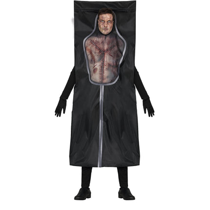 Borsa da cadavere Costume di Halloween nero L