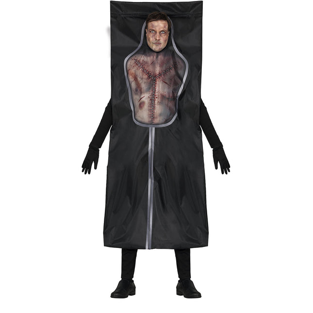 Borsa da cadavere Costume di Halloween nero L