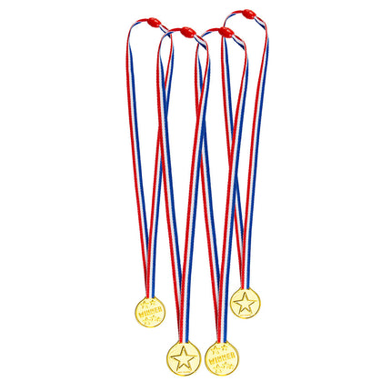Medaglie 3,5 cm 4 pezzi
