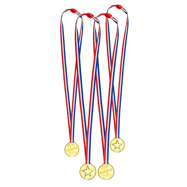 Medaglie 3,5 cm 4 pezzi