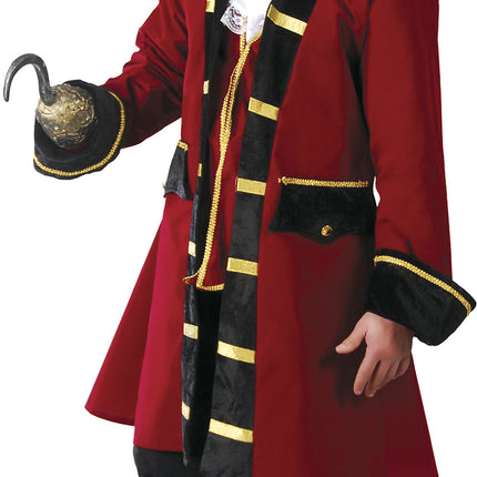 Abito da pirata Bordeaux Red Uomo