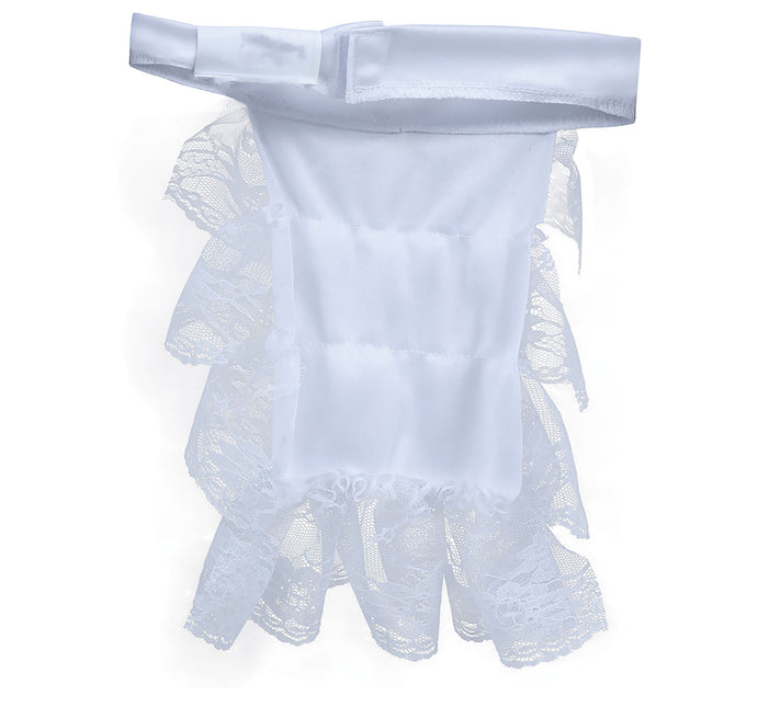 Pizzo con colletto bianco