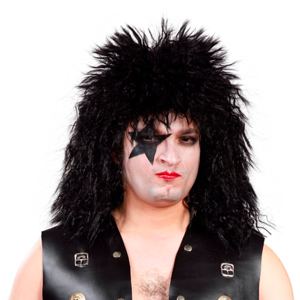 Parrucca da rock star