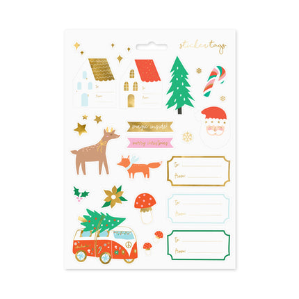 Adesivi regalo Natale