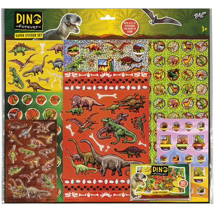 Set di adesivi Dino grandi