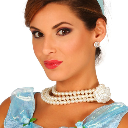 Collana di perle Fiore 25cm