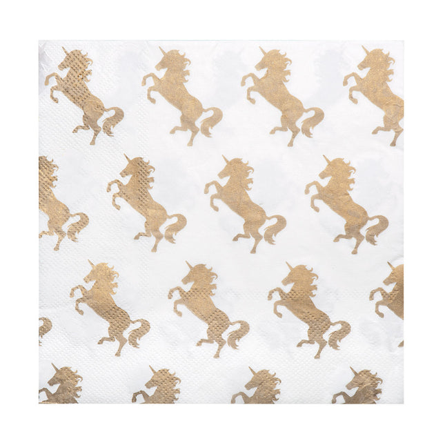 Tovaglioli Unicorno di carta 33 cm