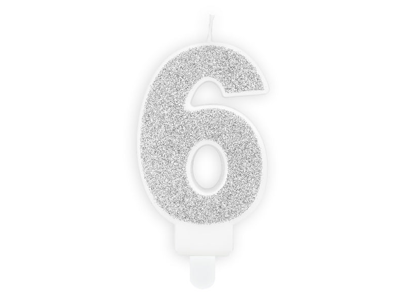 Candela 6 anni argento 7 cm