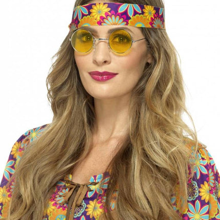 Occhiali Hippie Gialli