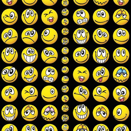 Emoji Adesivi Pazzi Oro