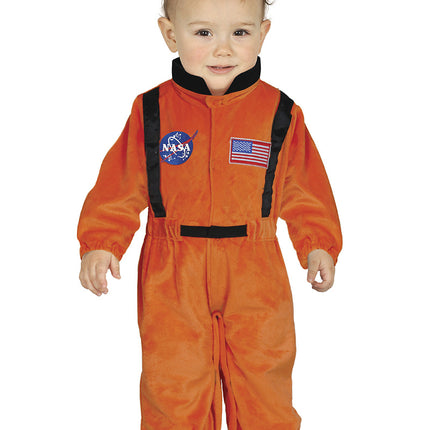 Tuta da astronauta arancione per bambini