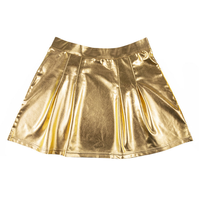 Minigonna Oro Metallico M-L