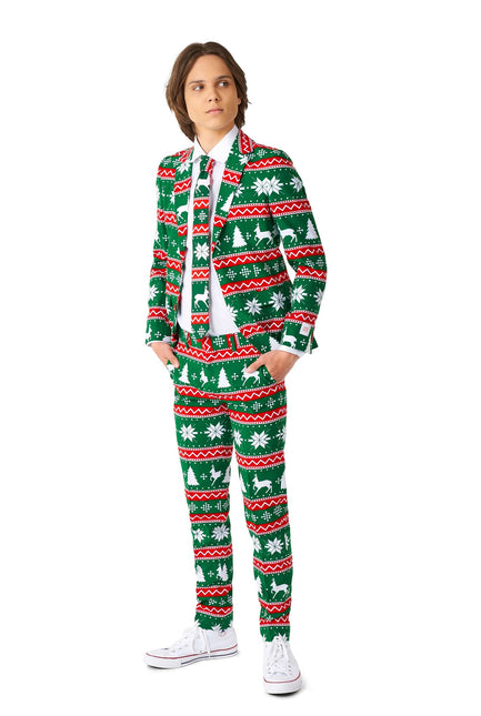 Tuta verde festosa Ragazzo adolescente <tc>OppoSuits</tc>
