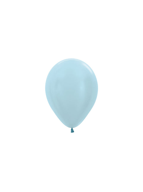 Palloncini Blu Perla 12cm 50pz