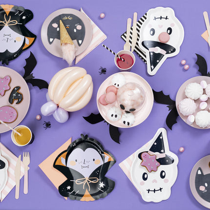 Piatti di Halloween Teschio 27cm 6pz