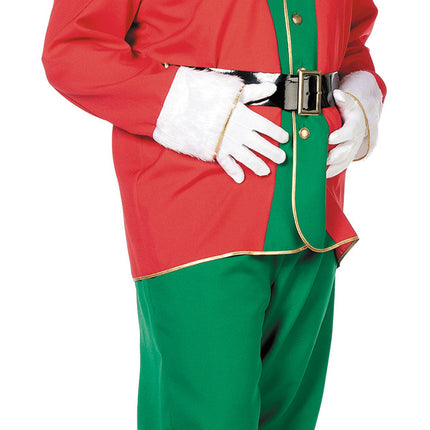 Costume da elfo di Natale per uomo
