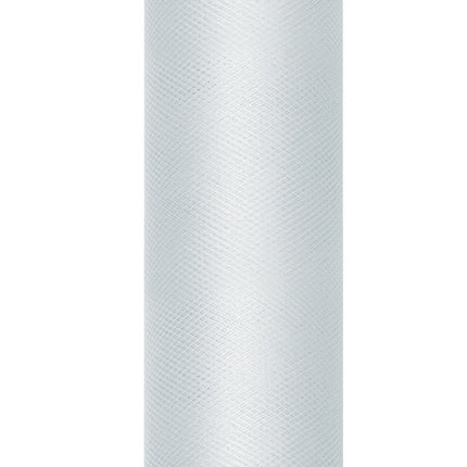 Rotolo di tulle grigio 30cm 9m