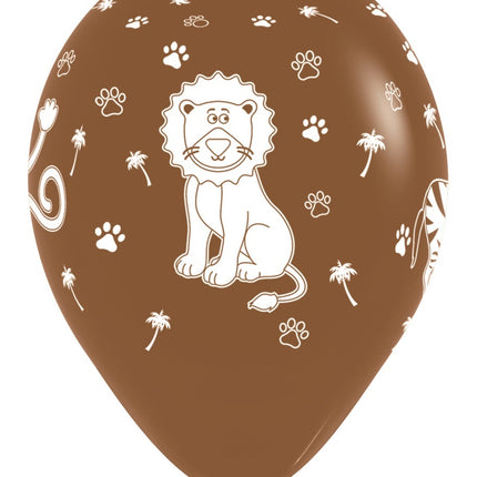 Palloncini Animali della Giungla Mix 30cm 25pz