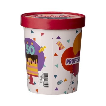 Vassoio per caramelle colorate 50 anni 12 cm