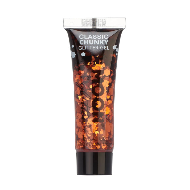 Moon Glitter Classic Chunky Gel Glitterato Rame Bronzo 12ml