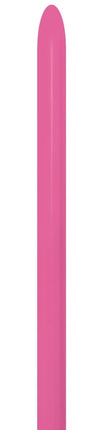 Palloncini da modellare fucsia 2,5 cm 152 cm 50 pezzi