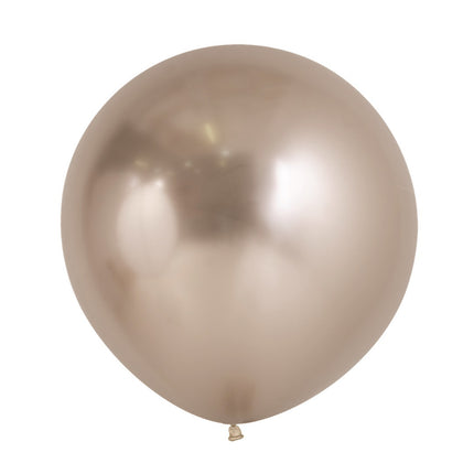 Palloncini Reflex Champagne 61cm 3pz