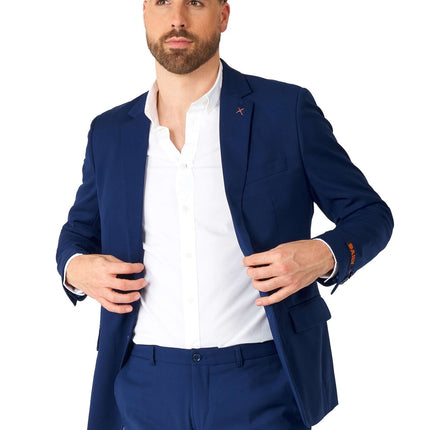 Abito giornaliero blu scuro da uomo <tc>OppoSuits</tc>